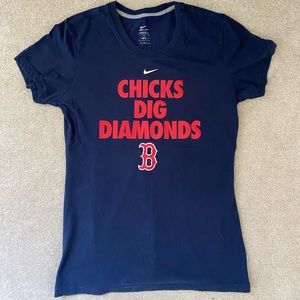 Nike medium Boston Red Sox Chicks Dig Diamonds